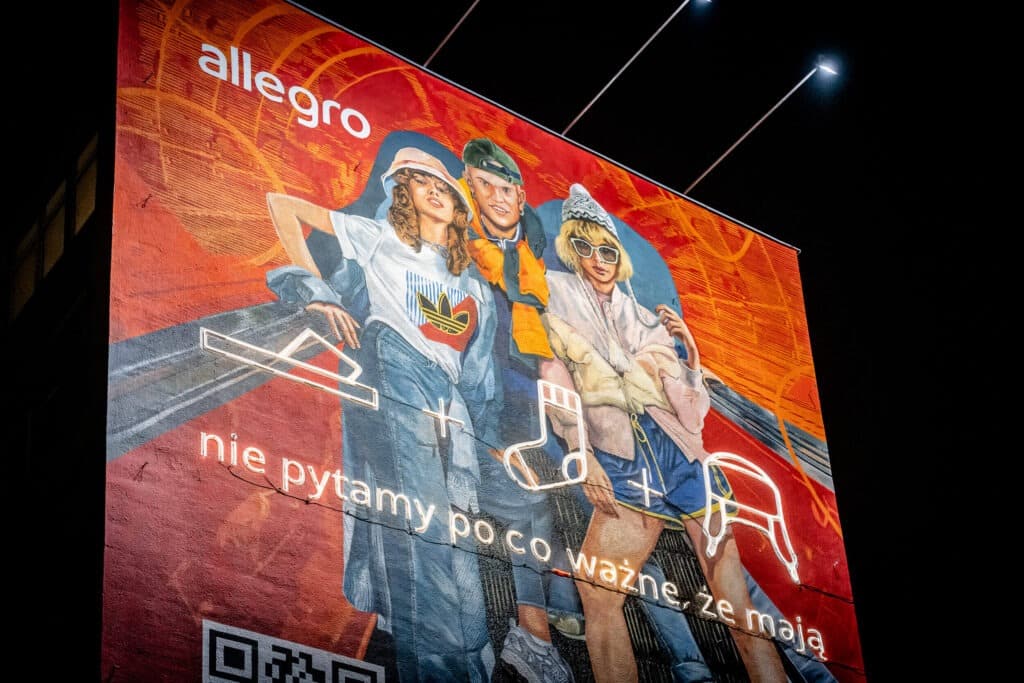 allegro malujemymurale mural warszawa gruparw reklamawielkoformatowaDSC 9590
