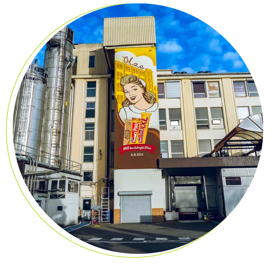 Prince Polo malujemy murale Olza